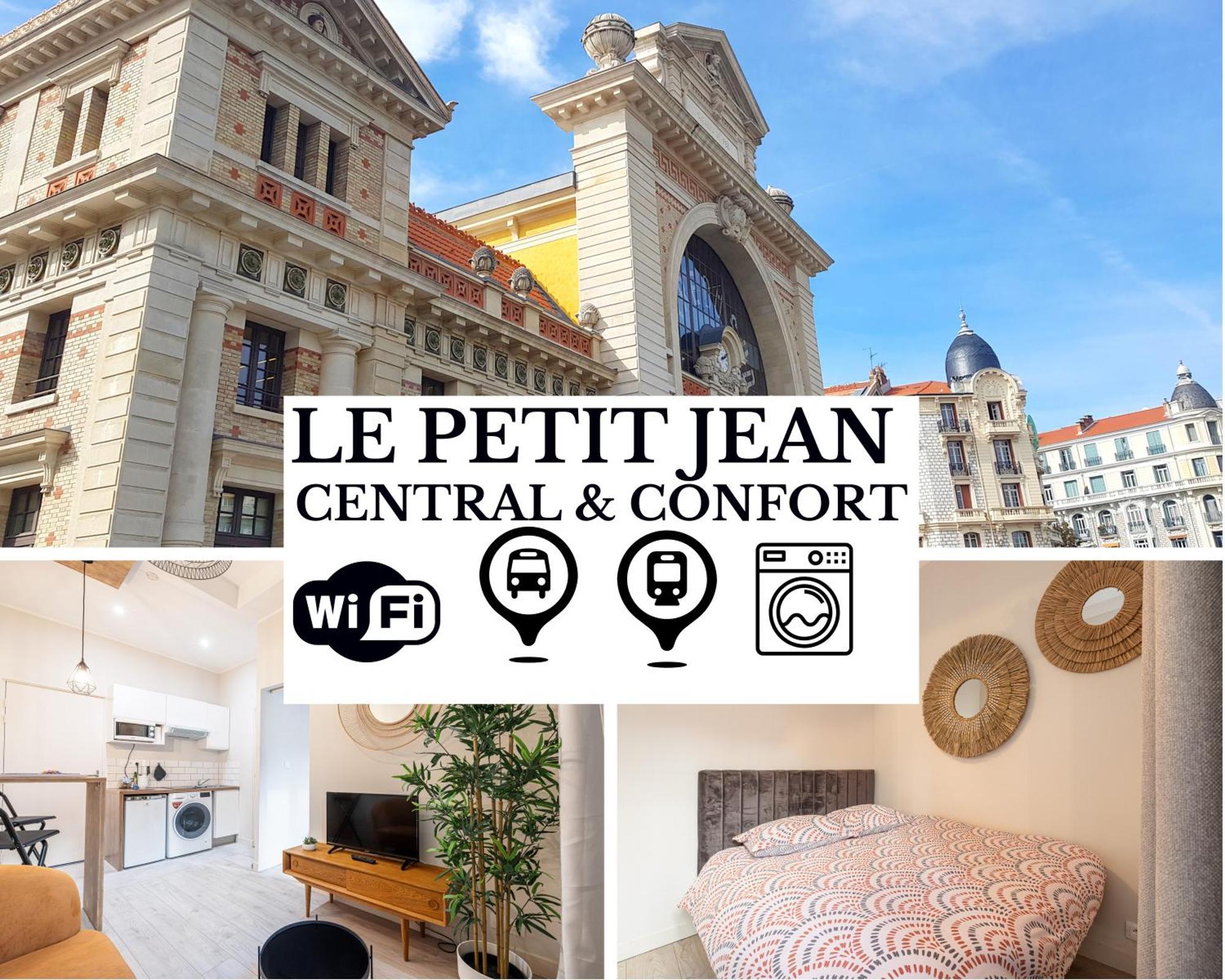 Le Petit Jean- Central Pres Gare Et Tram - Supermarches - Wifi - 니스 외부 사진